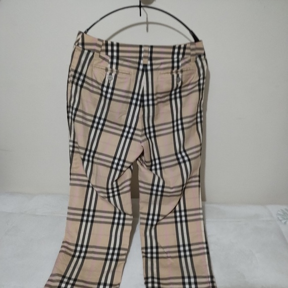 Burberry Cropped Pants Size 8 - Picture 2 of 7